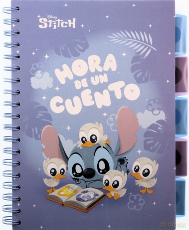 Kołozeszyt B5 100 k. Project Book Disney Fashion Stitch wzór 3