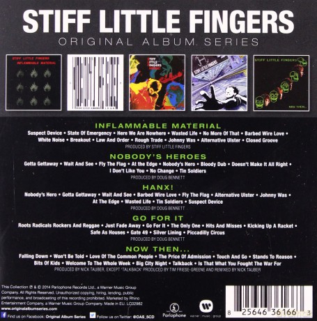 Stiff Little Fingers: Original Album Series [5CD]