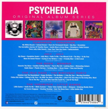 Psychedelia: Original Album Series [5CD]