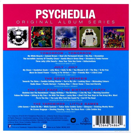 Psychedelia: Original Album Series [5CD]