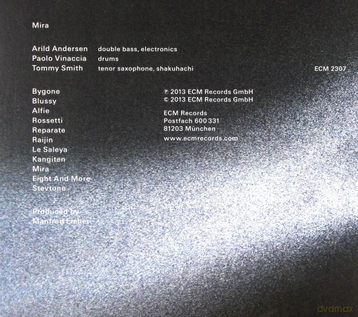 Arild Andersen Trio: Mira [CD]