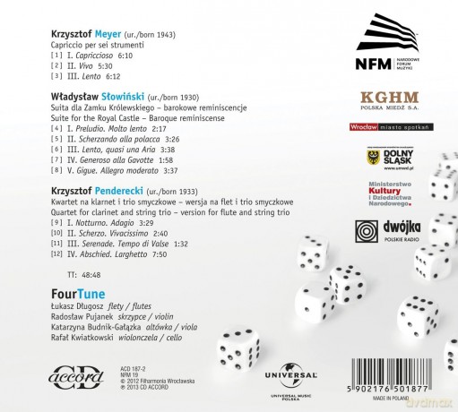 Fourtune: Polish Flute Quartets (digipack) [CD]