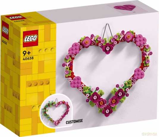 LEGO Ozdoba w kształcie serca (40638) [KLOCKI]