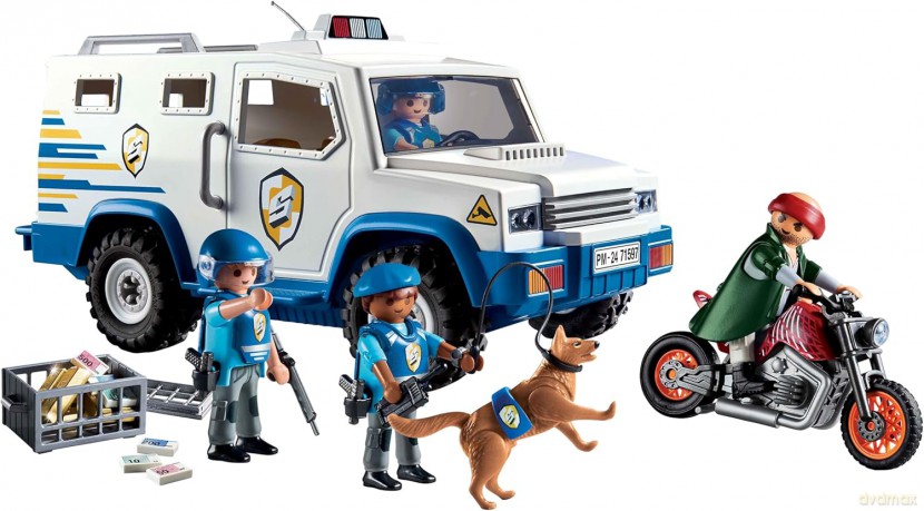 PLAYMOBIL Transporter pieniędzy (71597)