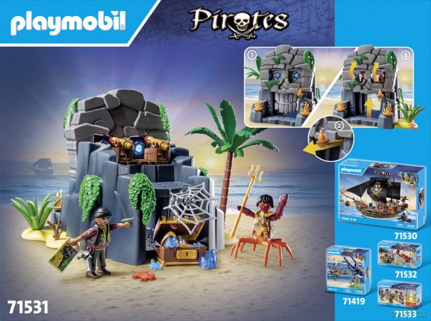PLAYMOBIL Wyspa trupiej czaszki (71531)