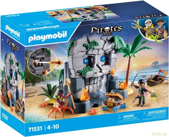 PLAYMOBIL Wyspa trupiej czaszki (71531)