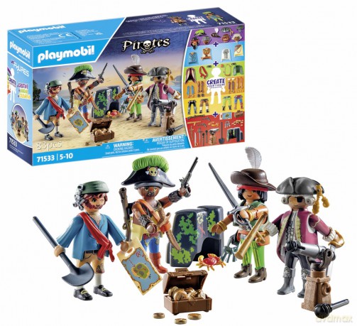 PLAYMOBIL My Figures: Piraci (71533)