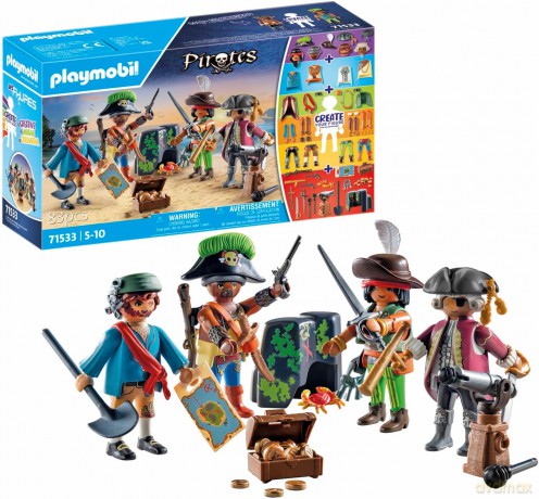 PLAYMOBIL My Figures: Piraci (71533)
