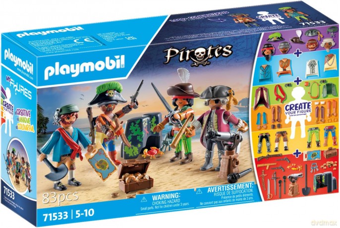 PLAYMOBIL My Figures: Piraci (71533)