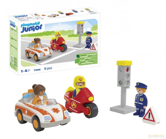 PLAYMOBIL JUNIOR: Bohaterowie dnia codziennego (71692)