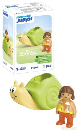PLAYMOBIL JUNIOR: Huśtawka z funkcją grzechotki (71699)