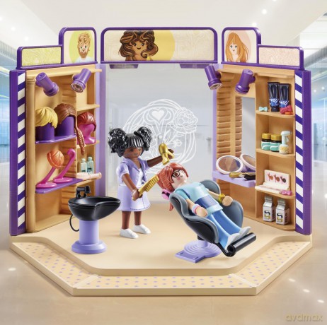 PLAYMOBIL Barbershop i salon fryzjerski (71535)