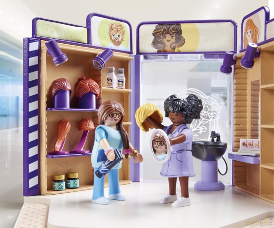 PLAYMOBIL Barbershop i salon fryzjerski (71535)