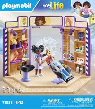 PLAYMOBIL Barbershop i salon fryzjerski (71535)