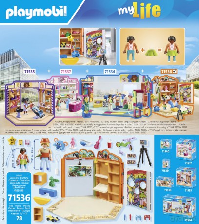 PLAYMOBIL Sklep z zabawkami (71536)