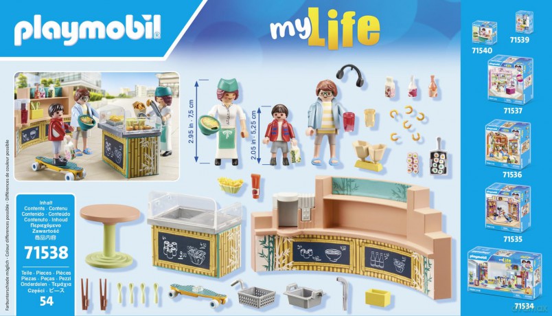 PLAYMOBIL Bar z przekąskami (71538)