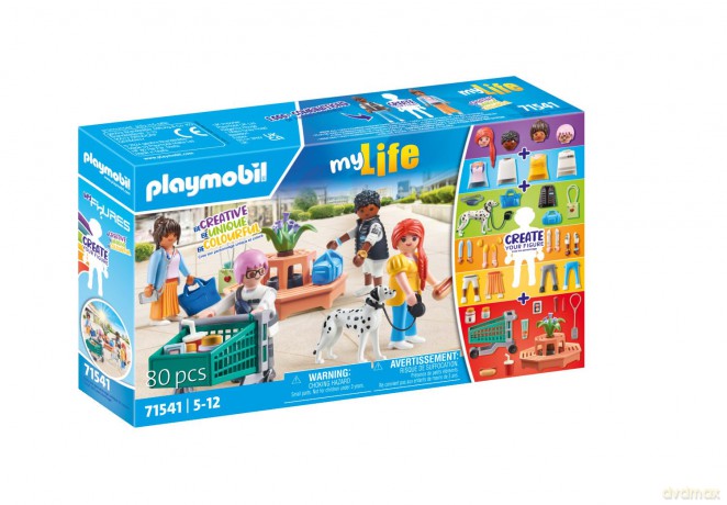 PLAYMOBIL My Figures: Shopping (71541)