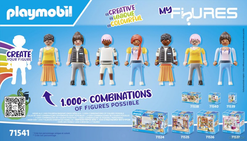 PLAYMOBIL My Figures: Shopping (71541)
