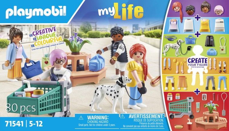 PLAYMOBIL My Figures: Shopping (71541)