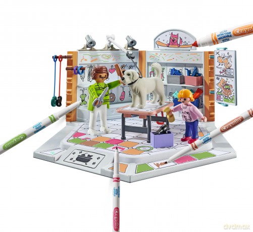 PLAYMOBIL Salon dla psów (71514)
