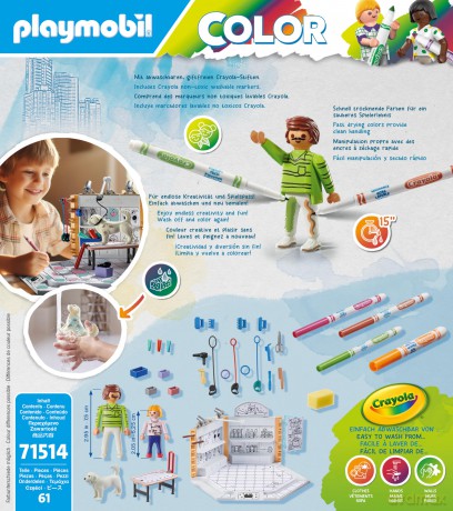 PLAYMOBIL Salon dla psów (71514)