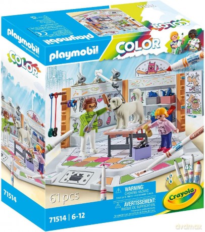PLAYMOBIL Salon dla psów (71514)