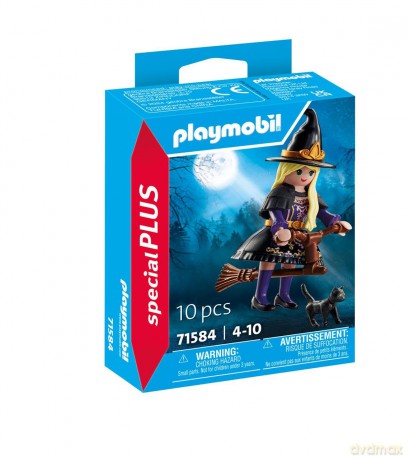 PLAYMOBIL Czarownica z kotem (71584)