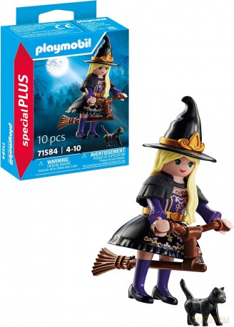 PLAYMOBIL Czarownica z kotem (71584)