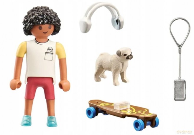 PLAYMOBIL Chłopiec z psem (71612)