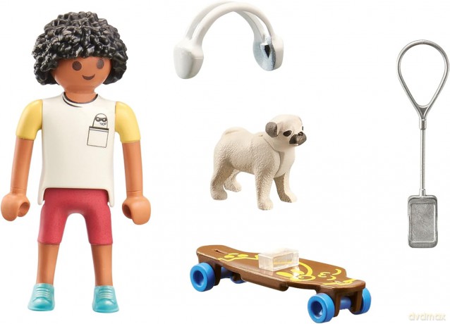 PLAYMOBIL Chłopiec z psem (71612)