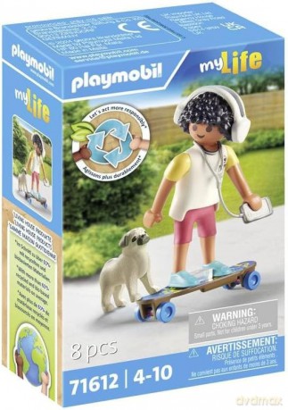 PLAYMOBIL Chłopiec z psem (71612)