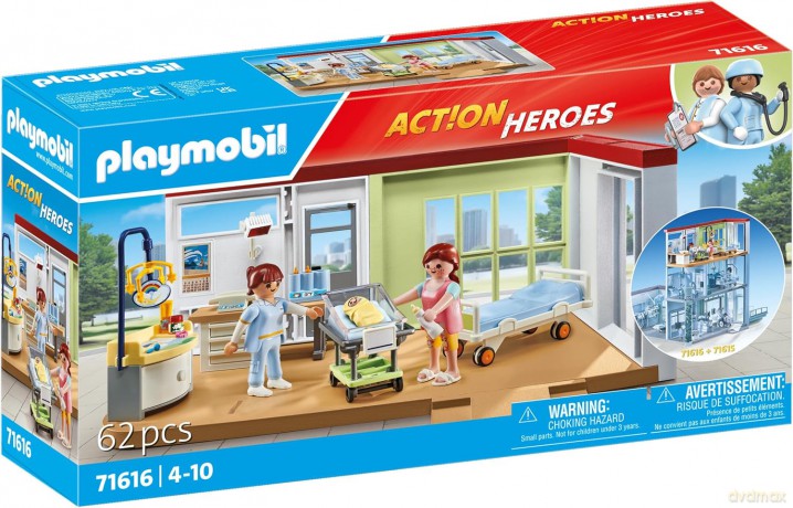 PLAYMOBIL Oddział położniczy (71616)
