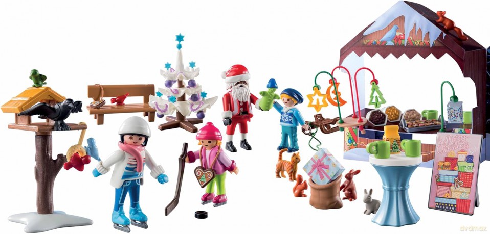 PLAYMOBIL Kalendarz adwentowy: Jarmark Bożonarodzeniowy (71472)