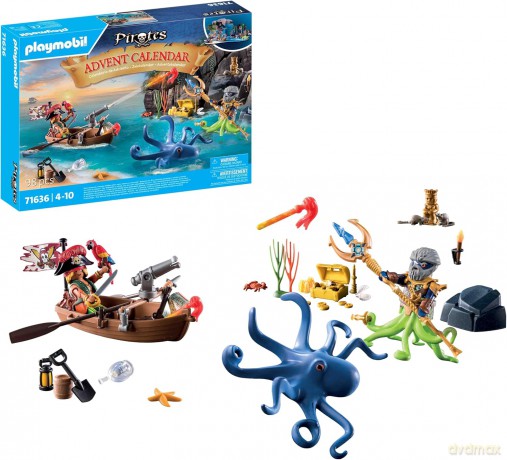 PLAYMOBIL Kalendarz adwentowy: Piraci (71636)