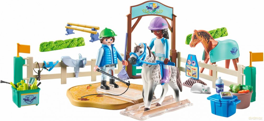 PLAYMOBIL Nowoczesna arena jeździecka (71637)