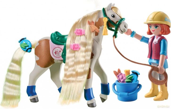 PLAYMOBIL Ellie z koniem (71639)