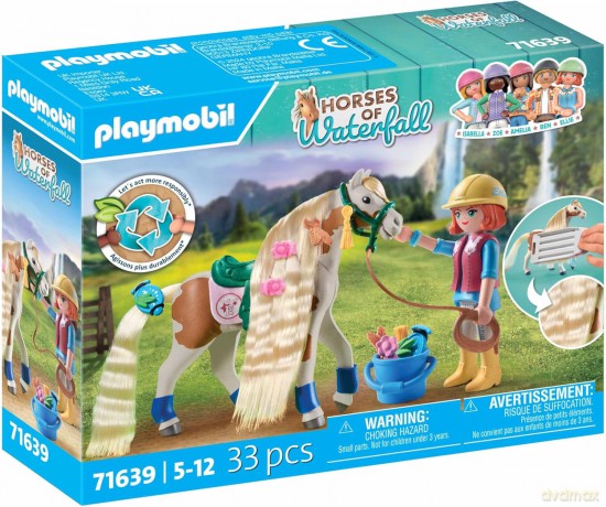 PLAYMOBIL Ellie z koniem (71639)