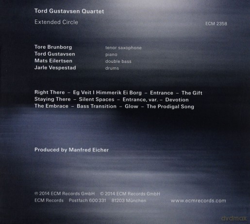 Tord Gustavsen Quartet: Extended Circle [CD]