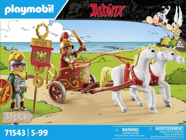 PLAYMOBIL Asterix: Rzymski rydwan (71543)