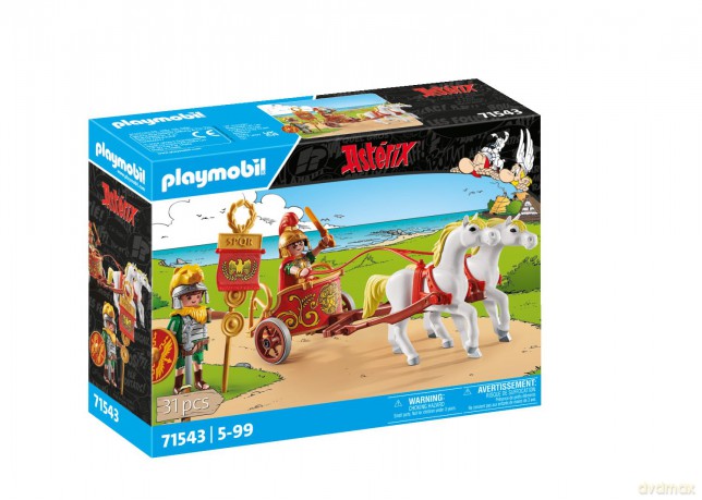 PLAYMOBIL Asterix: Rzymski rydwan (71543)