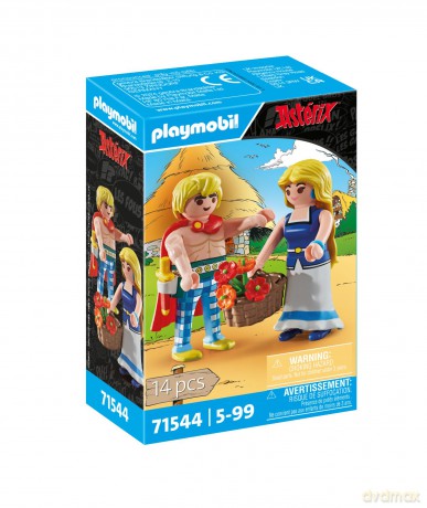 PLAYMOBIL Asterix: Tragikomiks i Falbala (71544)