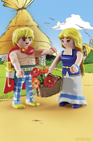 PLAYMOBIL Asterix: Tragikomiks i Falbala (71544)