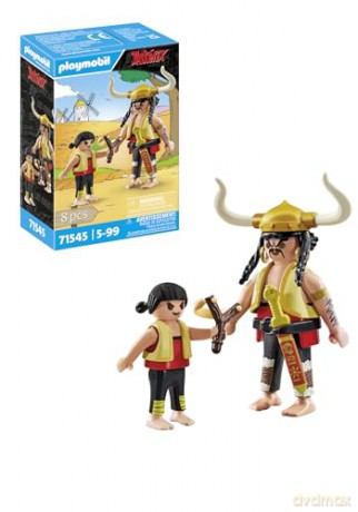 PLAYMOBIL Asterix: Cebullanka z Grzanka i Pepe (71545)