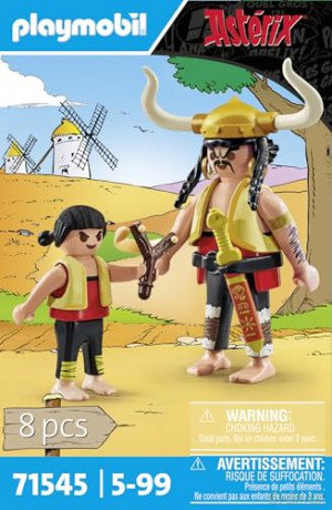 PLAYMOBIL Asterix: Cebullanka z Grzanka i Pepe (71545)