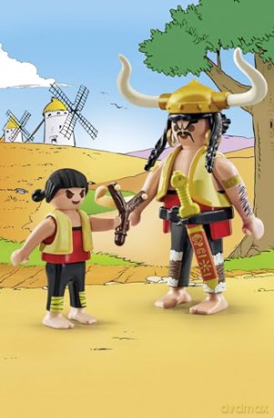 PLAYMOBIL Asterix: Cebullanka z Grzanka i Pepe (71545)