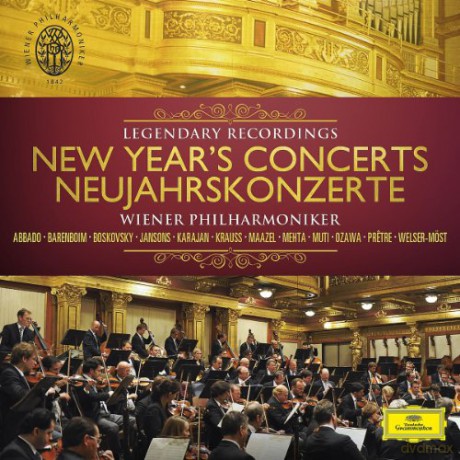 Wiener Philharmoniker: New Year's Concerts Legendary Recordings [CD]+[DVD]