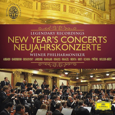 Wiener Philharmoniker: New Year's Concerts Legendary Recordings [CD]+[DVD]