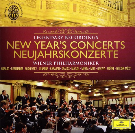 Wiener Philharmoniker: New Year's Concerts Legendary Recordings [CD]+[DVD]