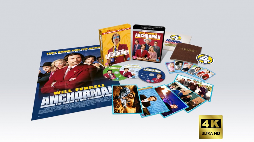 Anchorman: The Legend Of Ron Burgundy (20th Anniversary Collector's) (Legenda telewizji) [Blu-Ray 4K]+[2xBlu-Ray]