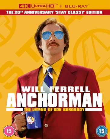 Anchorman: The Legend Of Ron Burgundy (20th Anniversary Collector's) (Legenda telewizji) [Blu-Ray 4K]+[2xBlu-Ray]